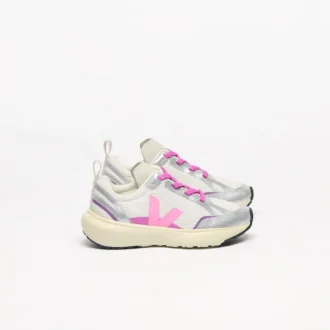 Kanariegula elastiska snören Alveomesh Gravel Malibu Silver